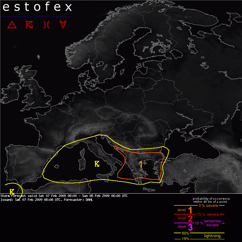 Mappa dei moti convettivi
