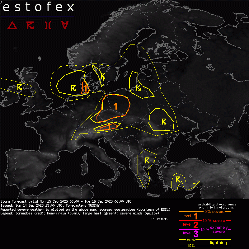 estofex verwachting